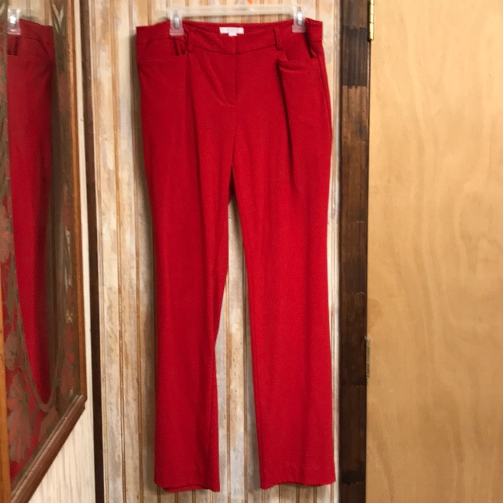 New York and Company Red Trousers